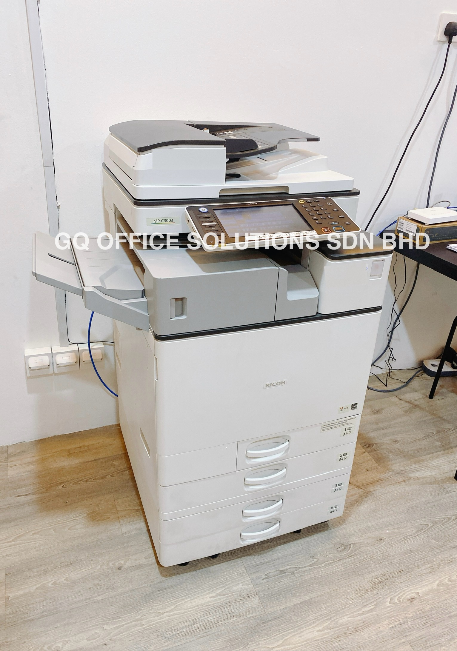 Photocopier Rental in Taman Setia Tropika, Johor Bahru(JB) - Ricoh MPC3003 Installed for Construction Firm