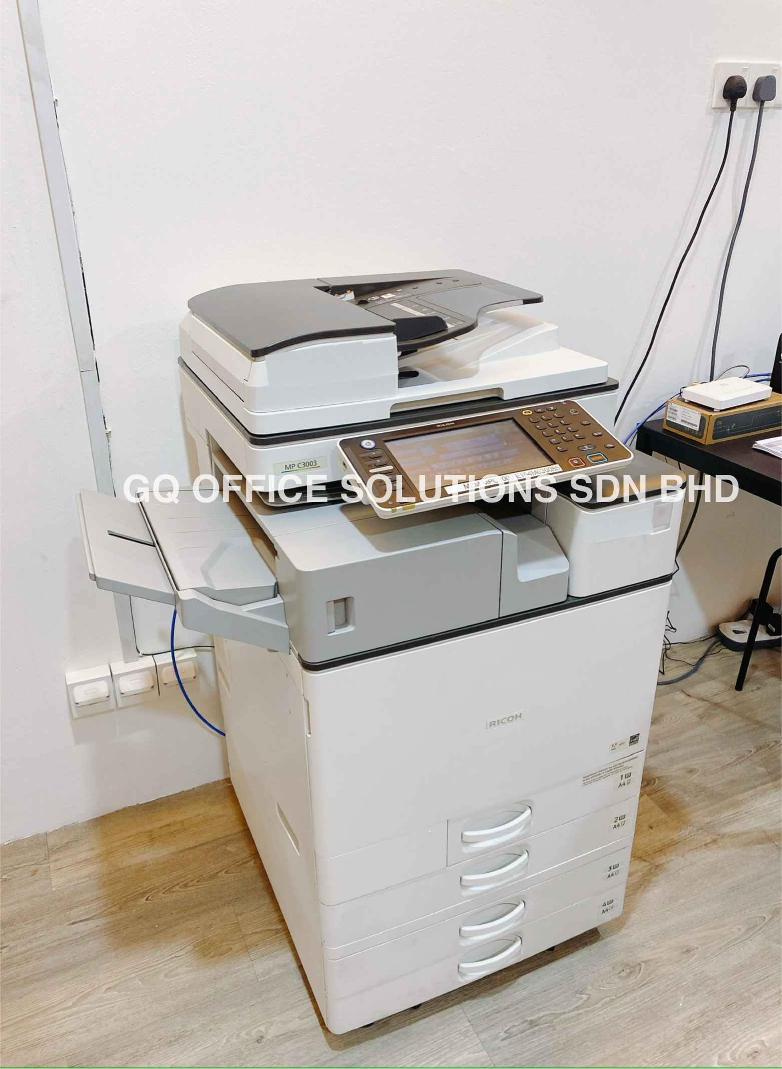 Photocopier Rental in Taman Setia Tropika, Johor Bahru(JB) - Ricoh MPC3003 Installed for Construction Firm