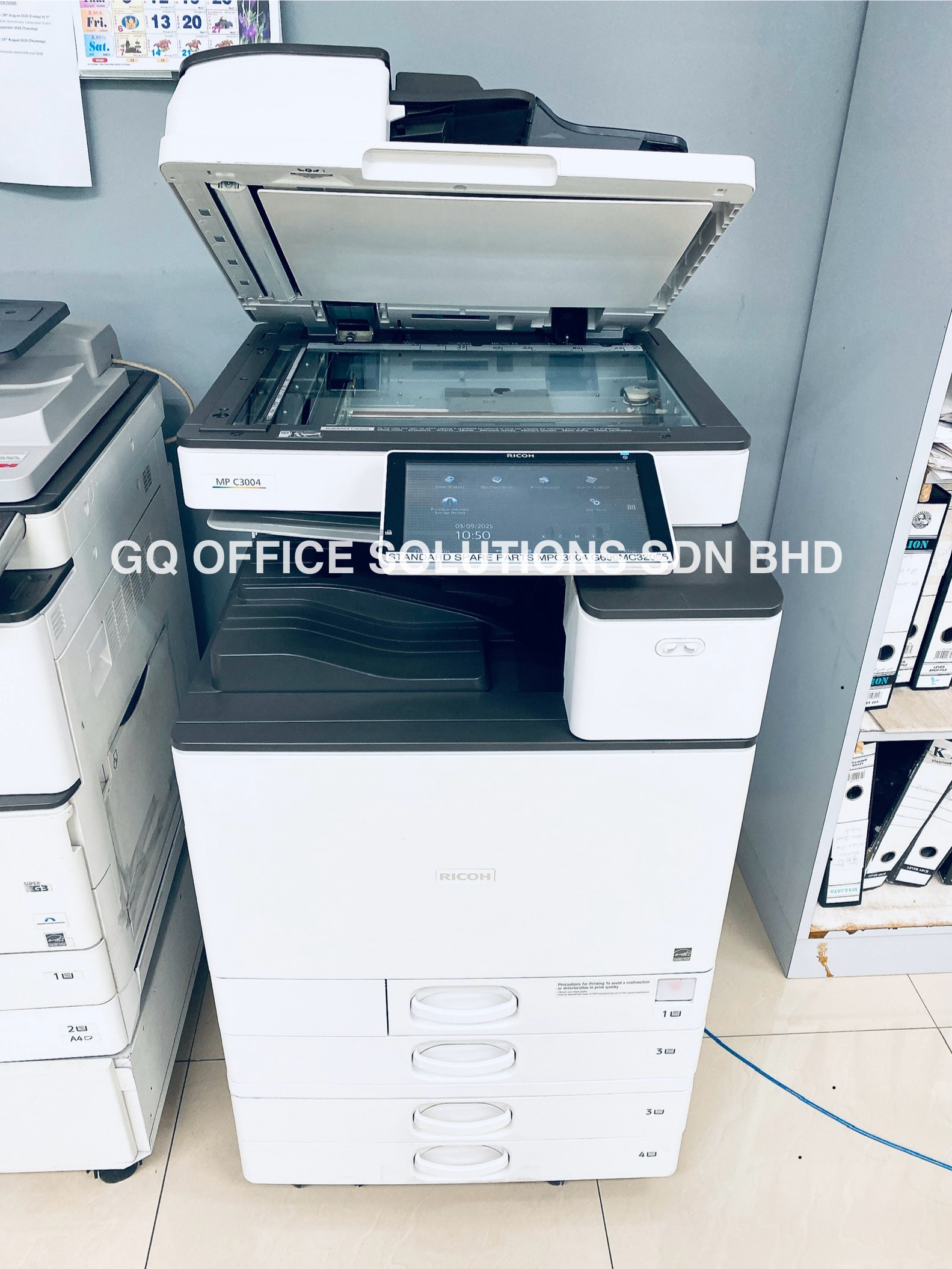 Smart Photocopier Rental for Car Spare Part Supplier in Johor Jaya, Johor Bahru(JB) | Ricoh MPC3004